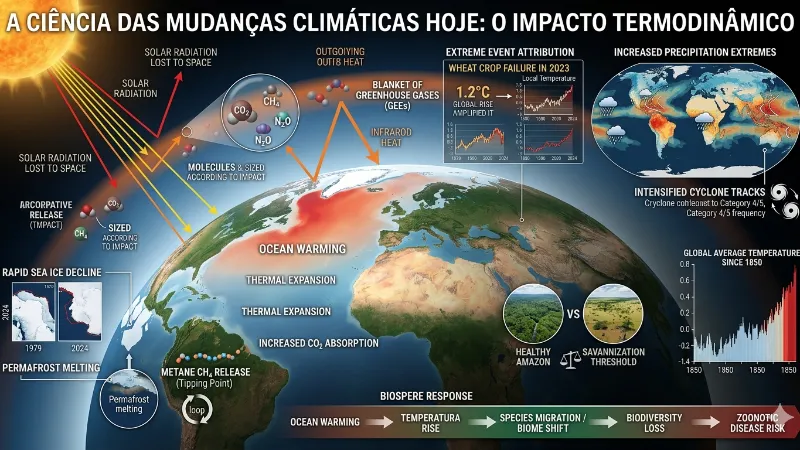 O Ponto de Ruptura da Termodinâmica Terrestre