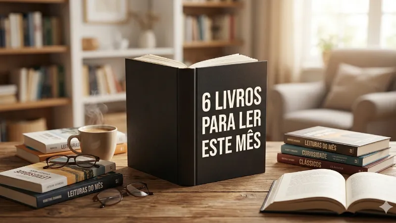 6 Livros Incríveis que Você Precisa Ler Este Mês