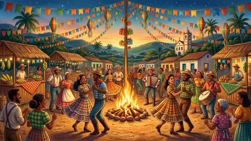 De Rituais Pagãos ao Forró: A Verdadeira Origem da Festa Junina