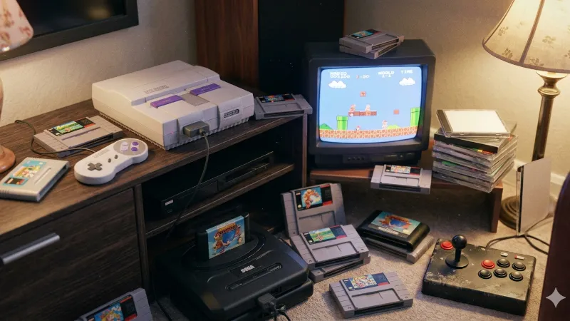 Nostalgia Pixelada: O Legado Imortal dos Jogos dos Anos 90