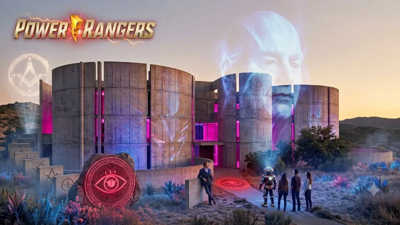 O Prédio Real de O Mentalista e Power Rangers