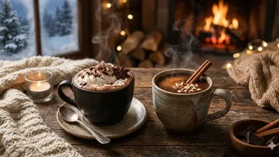 Chocolate Quente Cremoso: 2 Receitas Perfeitas para o Frio