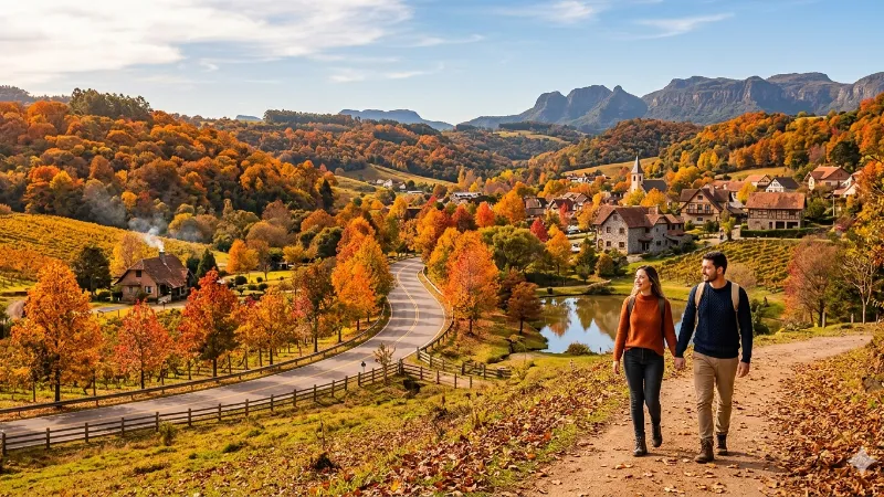 Melhores Destinos para Viajar no Outono