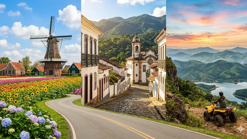 Fuga Perfeita: 3 Destinos