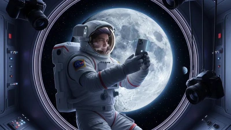 NASA: Celulares na Lua