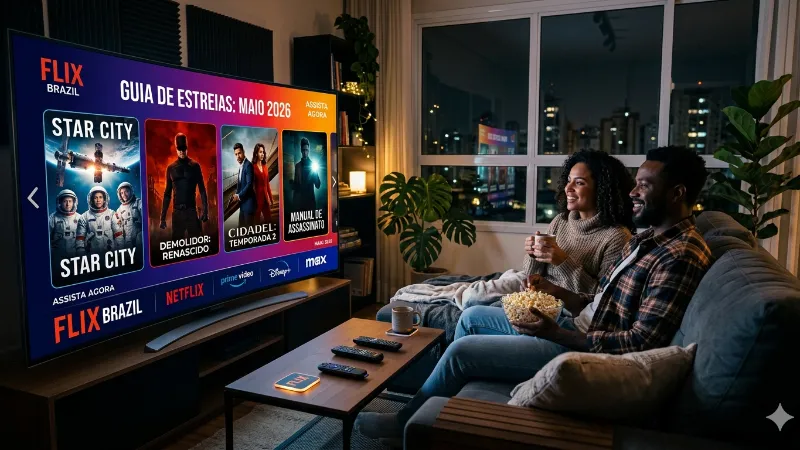 Guia de Streamings: Estreias de Maio 2026