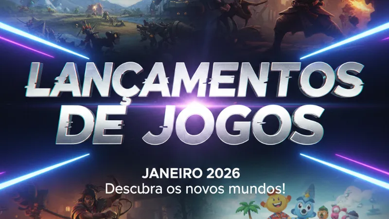 Lançamentos Incríveis de Janeiro 2026