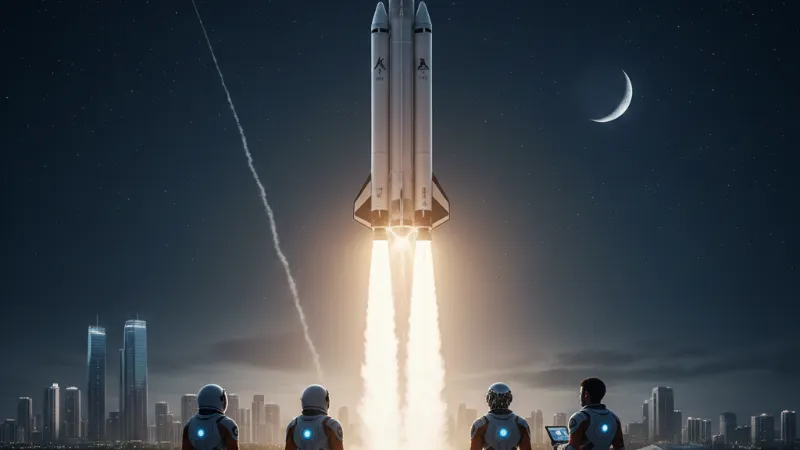 Exploração Espacial: Rumo à Lua e Marte
